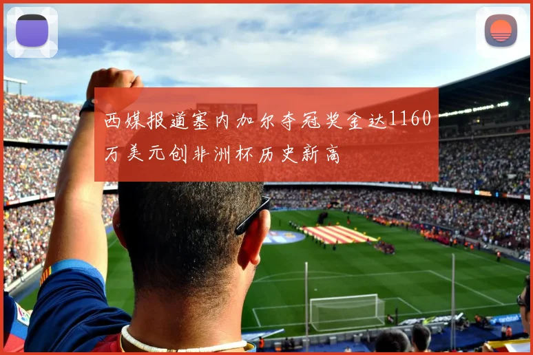 西媒报道塞内加尔夺冠奖金达1160万美元创非洲杯历史新高