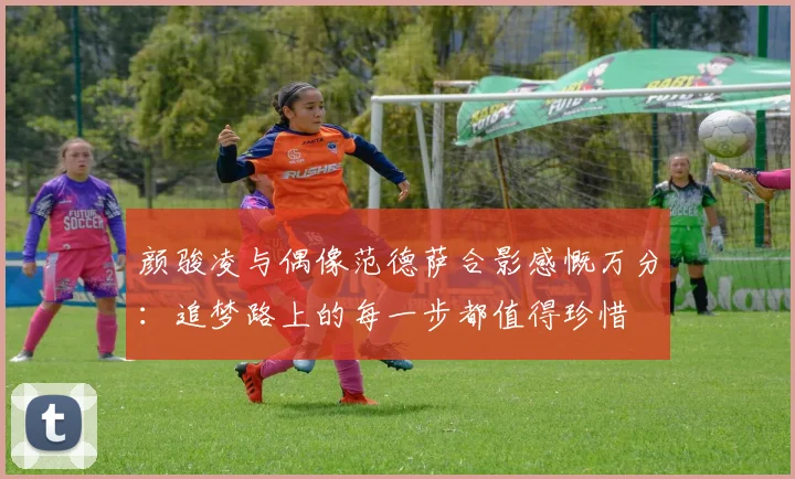 颜骏凌与偶像范德萨合影感慨万分：追梦路上的每一步都值得珍惜